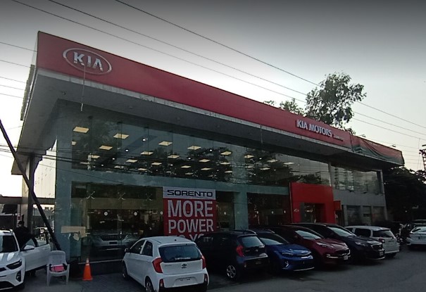 Site view Kia Motors, Township Lahore
