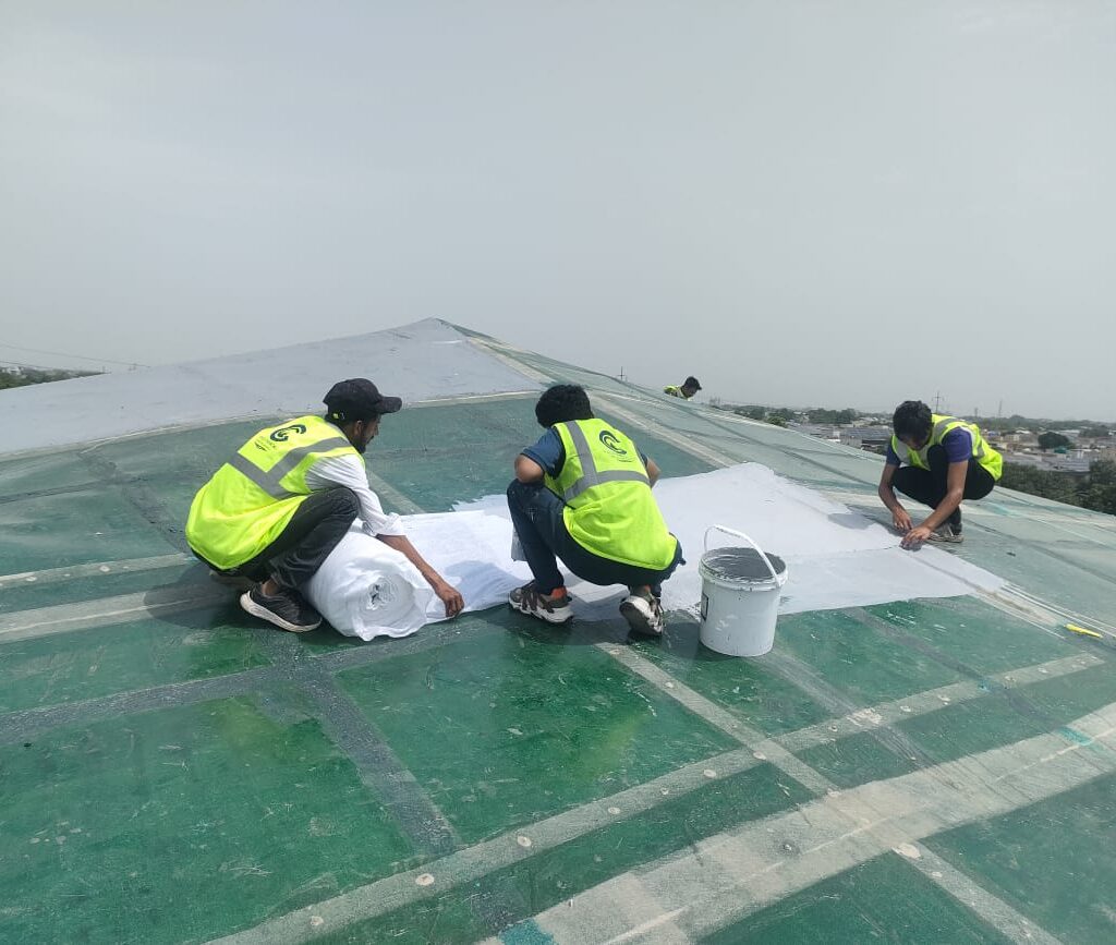 showcase of GVrace CHemicals team working on a site